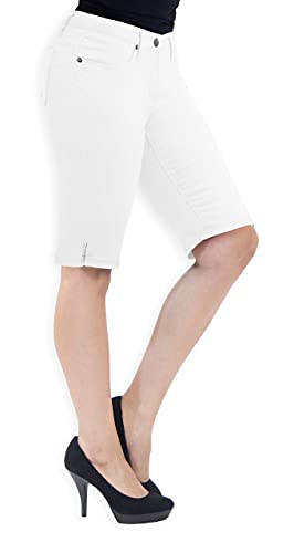 Womens Butt Lift Stretch Bermuda City Shorts by Hybrid  Co 115Inch Inseam