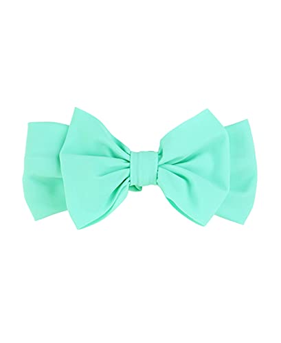 RuffleButts Girls Aqua Swim Bow Headband  One Size