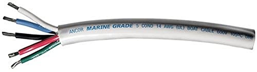 Ancor 155010 100 Feet of 14 Gauge Round Tinned Electrical Boat Mast Cable