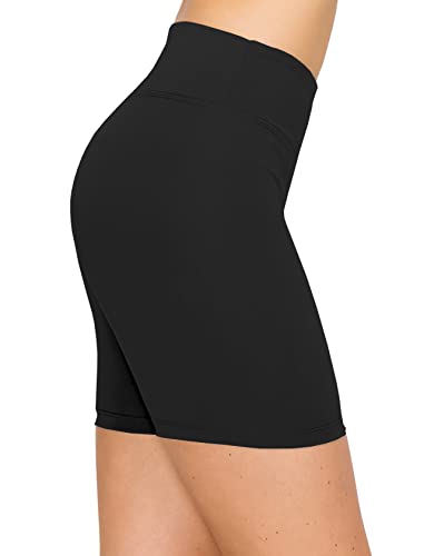 ALWAYS Women39s Bike Shorts with Pockets  High Waist Compression Running Workout Athletic Yoga Shorts