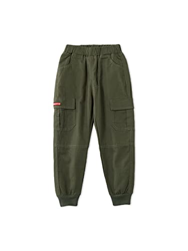 Kid Boy Casual Pocket Design Cotton Cargo Pants