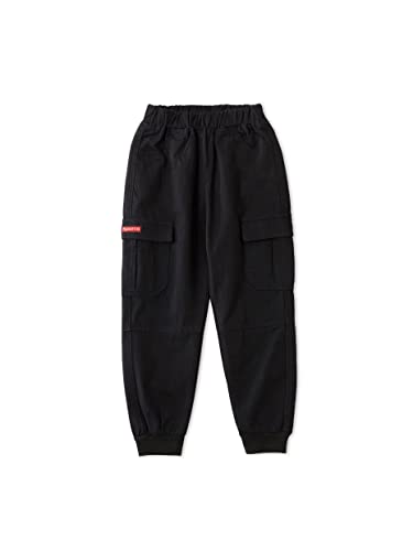 Kid Boy Casual Pocket Design Cotton Cargo Pants