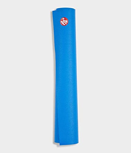 Manduka PRO Travel Yoga Mat 25mm Thin Lightweight NonSlip Made with Dense Cushioning for Stability and Support 71 Inch Black