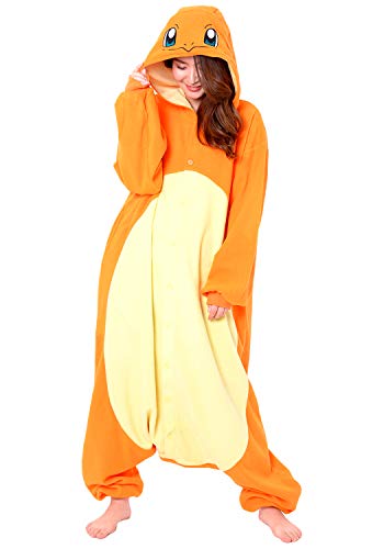 SAZAC Kigurumi  Pokemon  Charmander  Onesie Jumpsuit Halloween Costume