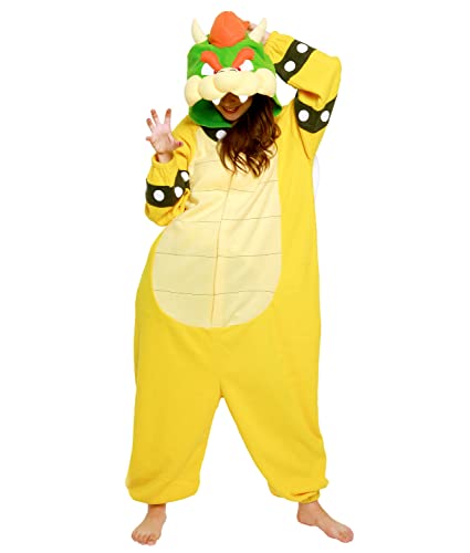 Onesie Jumpsuit Super Mario Bros Bowser by SAZAC for Halloween