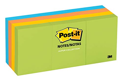 Postit Mini Notes 15x2 in 12 Pads America39s 1 Favorite Sticky Notes Canary Yellow Clean Removal Recyclable 653