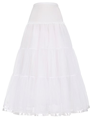 Plus Size S3X Womens AnkleLength Petticoats by GRACE KARIN for Weddings