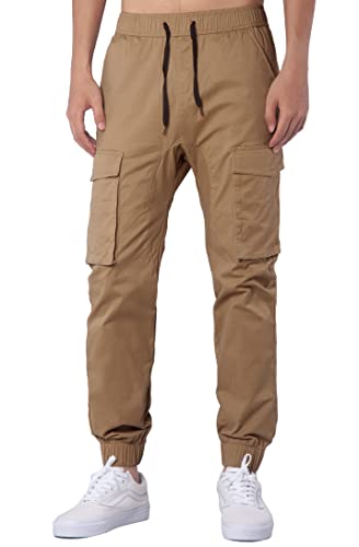 ITALY MORN Cargo Jogger Pants with Big and Deep Pockets for Men