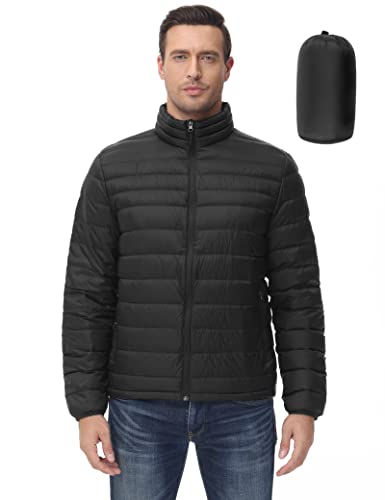 Royal Matrix Men39s Down Puffer Jacket Winter Packable Puffer Jacket Lightweight Down Jacket Warm Puffy Jacket