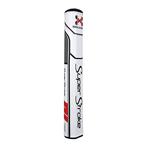 SuperStroke Traxion Tour Golf Putter Grip  Advanced Surface Texture That Improves Feedback and Tack  Minimize Grip Pressure with a Unique Parallel Design