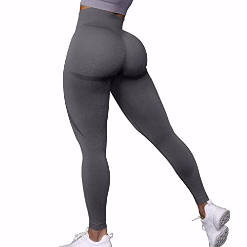 FeelinGirl Seamless Leggings for Women Sports Workout Leggings Tummy Control Yoga Pants Butt Lifting Leggings High Waist