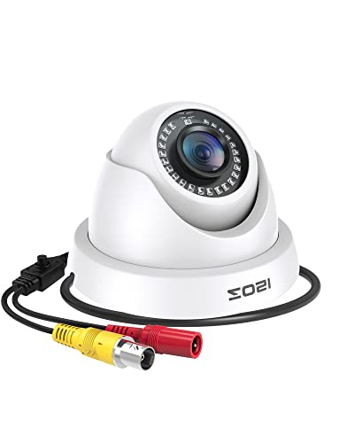 ZOSI 1080p Dome Security Cameras Hybrid 4in1 HDCVITVIAHD960H Analog CVBS2MP Day Night Weatherproof Surveillance CCTV Camera Dome OutdoorIndoorNight Vision Up to 80FT