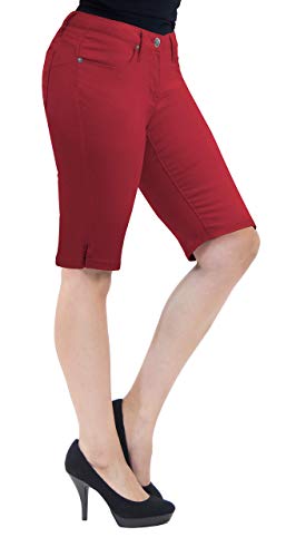 Womens Butt Lift Stretch Bermuda City Shorts by Hybrid  Co 115Inch Inseam