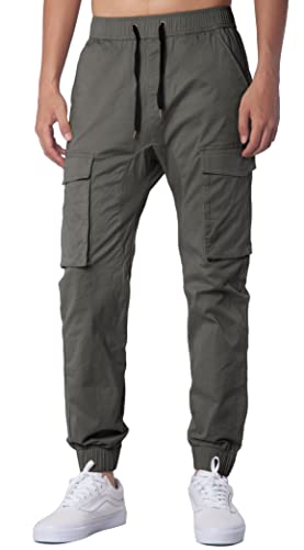 ITALY MORN Cargo Jogger Pants with Big and Deep Pockets for Men