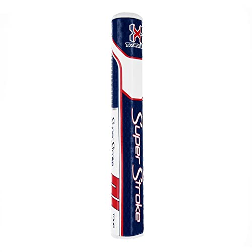 SuperStroke Traxion Tour Golf Putter Grip  Advanced Surface Texture That Improves Feedback and Tack  Minimize Grip Pressure with a Unique Parallel Design