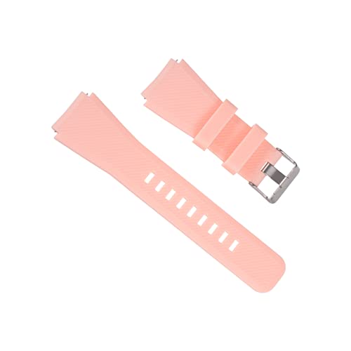 uxcell Rubber Watch Band Unique Design Replacement Silicone Watch Strap