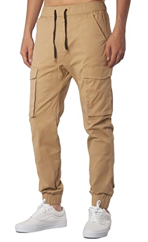 ITALY MORN Cargo Jogger Pants with Big and Deep Pockets for Men