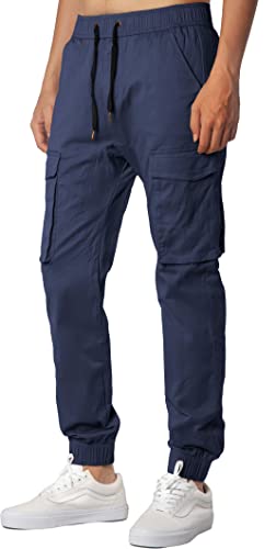 ITALY MORN Cargo Jogger Pants with Big and Deep Pockets for Men