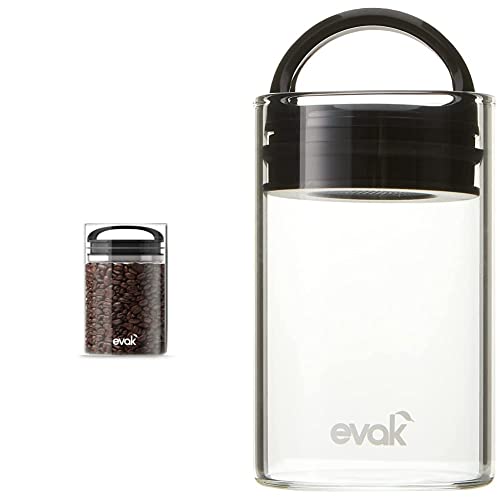 Small Prepara Evak Container with Gloss Black Handle for Storage