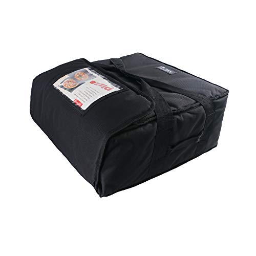 Yopral Professional Insulated Pizza Delivery Bag 15 x 15 x 7 Durable Warmer Food Delivery Bag for RestaurantCatering