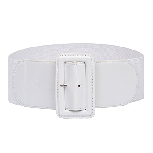 GRACE KARIN Women39s Stretchy Belt 1950s 3 Inch Wide Elastic Belts