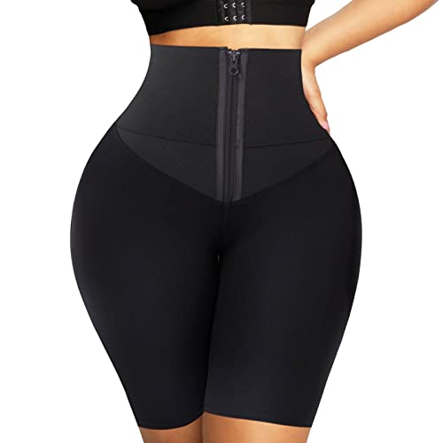 FeelinGirl Tummy Control Shapewear Shorts High Waist Body Shaper Faja Shorts for Women Under Dress Butt Lifter Thigh Slimmer