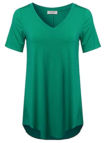 Women39s Basic Cotton Crew Neck Short Sleeve Top