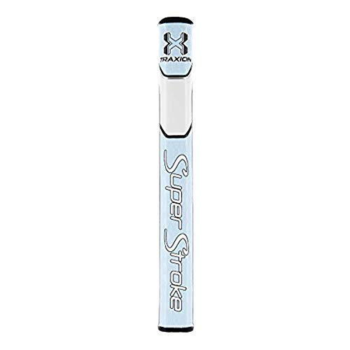 SuperStroke Traxion Tour Golf Putter Grip  Advanced Surface Texture That Improves Feedback and Tack  Minimize Grip Pressure with a Unique Parallel Design