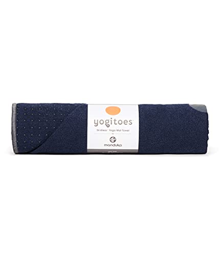 Yogitoes Yoga Mat Towel  Lightweight Quick Drying Microfiber Non Slip Skidless Technology Use in Hot Yoga Vinyasa and Power Various Sizes and Colors