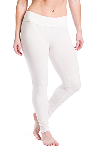 AnkleLength Yoga Pants made from EcoFriendly Fabric by Fishers Finery for Women