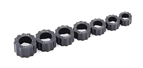 Titan Tools  7 Pc Disposable Damaged Bolt Extractor Ring Set 16057