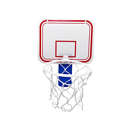 Silfrae Basketball Trash Can Mini Basketball Hoop Office Basketball Trash Can Basketball Goal for Garbage Can Office and Bed Room