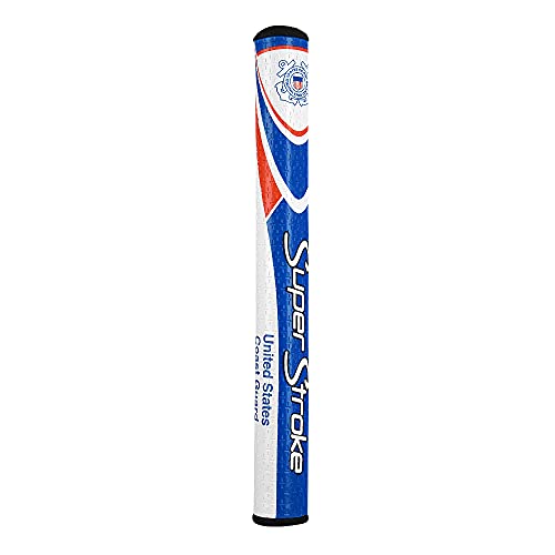 SuperStroke Military Golf Putter Grip Mid Slim 20  CrossTraction Surface Texture and Oversized Profile  Even Grip Pressure for a More Consistent Stroke  NonSlip Grip