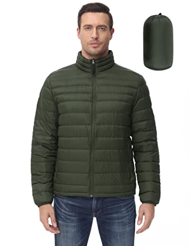 Royal Matrix Men39s Down Puffer Jacket Winter Packable Puffer Jacket Lightweight Down Jacket Warm Puffy Jacket