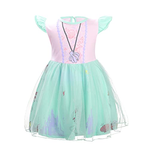 Dressy Daisy Princess Dress Up Clothes Halloween Fancy Party Tulle Skirt Summer Outfit for Baby  Toddler Girls