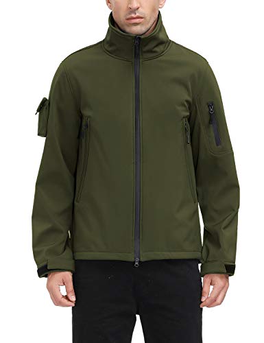 Royal Matrix Men39s WaterResistant Fleece Lined Softshell Military Tactical Jacket Coat