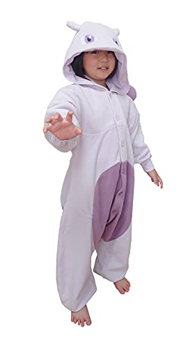 SAZAC Kigurumi  Pokemon  Mewtwo  Onesie Jumpsuit Halloween Costume Kids Size 59 Year Old Purple