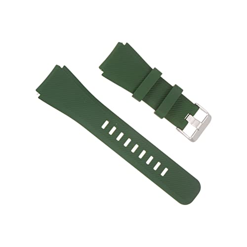 uxcell Rubber Watch Band Unique Design Replacement Silicone Watch Strap