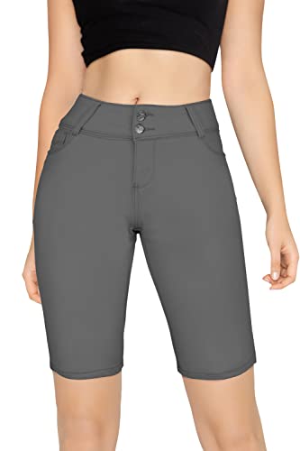 Women39s Butt Lift V2 Super Comfy Stretch Denim Bermuda