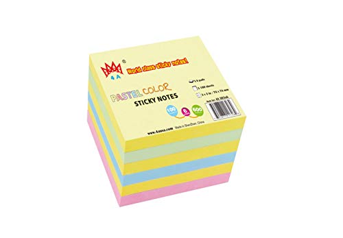 4A Sticky Notes3 x 3 InchesCanary YellowSelfStick Notes100 SheetsPad12 PadsPack4A 303x12Y