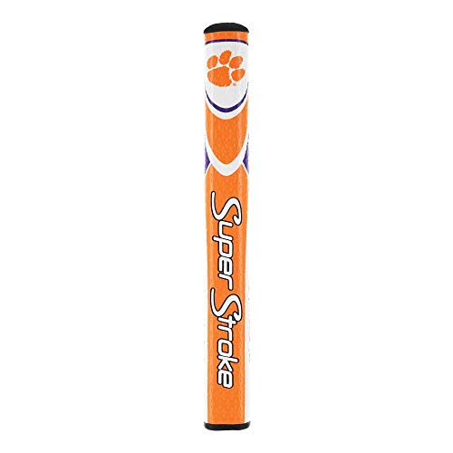 SuperStroke NCAA Golf Putter Grip Mid Slim 20 CrossTraction Surface Texture and Oversized Profile Even Grip Pressure for a More Consistent Stroke NonSlip Grip