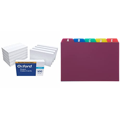 Oxford 30 1000 PK Blank Index Cards 3 x 5 White 1000 Cards 10 Packs of 100 30