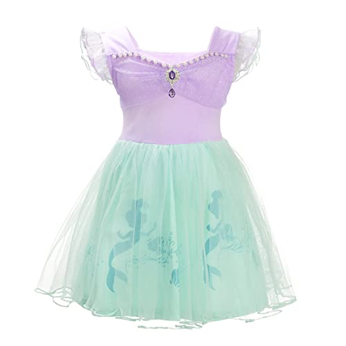 Dressy Daisy Princess Dress Up Clothes Halloween Fancy Party Tulle Skirt Summer Outfit for Baby  Toddler Girls