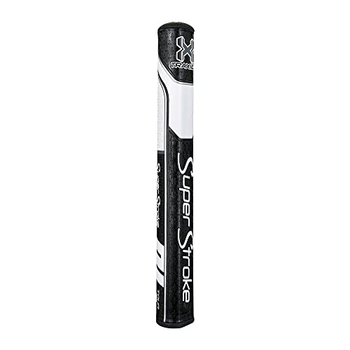 SuperStroke Traxion Tour Golf Putter Grip  Advanced Surface Texture That Improves Feedback and Tack  Minimize Grip Pressure with a Unique Parallel Design