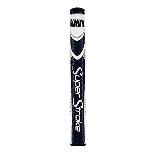 SuperStroke Military Golf Putter Grip Mid Slim 20  CrossTraction Surface Texture and Oversized Profile  Even Grip Pressure for a More Consistent Stroke  NonSlip Grip