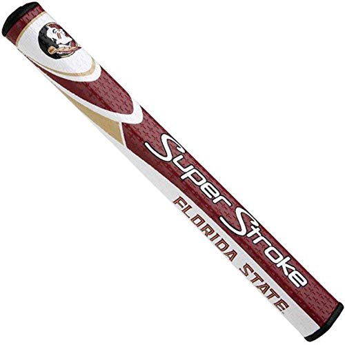 SuperStroke NCAA Golf Putter Grip Mid Slim 20 CrossTraction Surface Texture and Oversized Profile Even Grip Pressure for a More Consistent Stroke NonSlip Grip