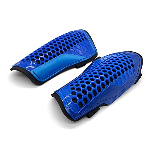 Silfrae Soccer Shin Guards Adjustable Leg Pads Impact Resistance Child and Adult 1Pair