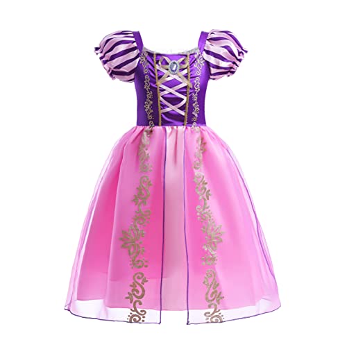 Dressy Daisy Princess Costume Halloween Birthday Fancy Party Dress Up Pageant Gown for Girls