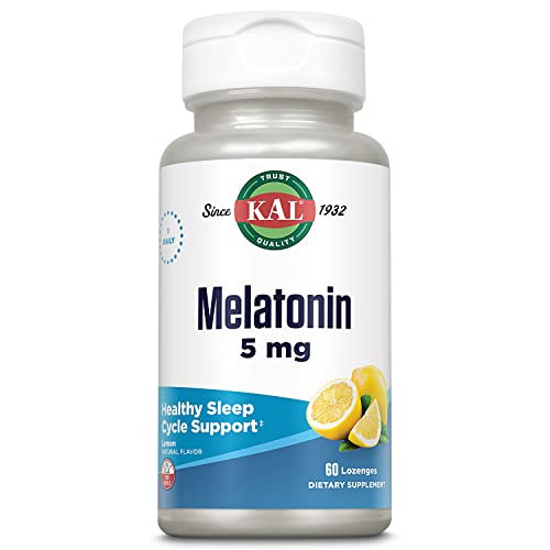 KAL 5 Mg Melatonin Lemon 30 Count