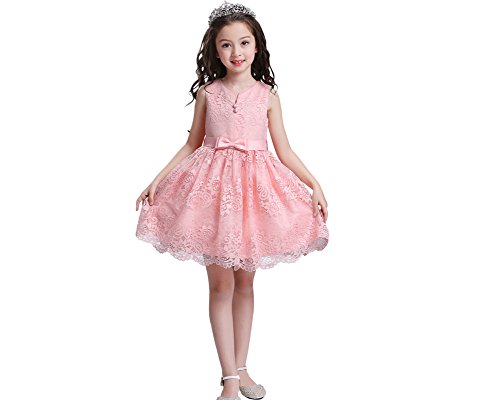 Dressy Daisy Girls Wedding Flower Girl Dress Floral Lace Special Occasion Pageant Dresses Size 48